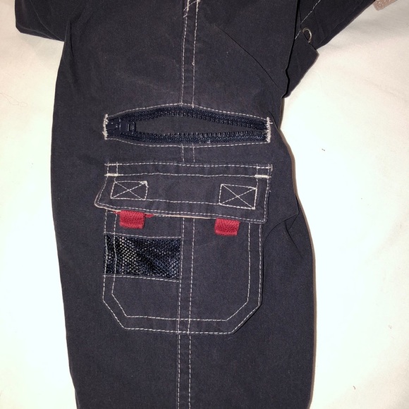 Talbots Brand Navy Blue Lined Overalls- Talbots Kids 24 month - Picture 4 of 5